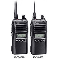 PMR Handheld 400-470 MHz, CH.SP. 12,5/20/25 Khz w/o key pad, IP67with BP-232WP, MB-94, FA-SC57U